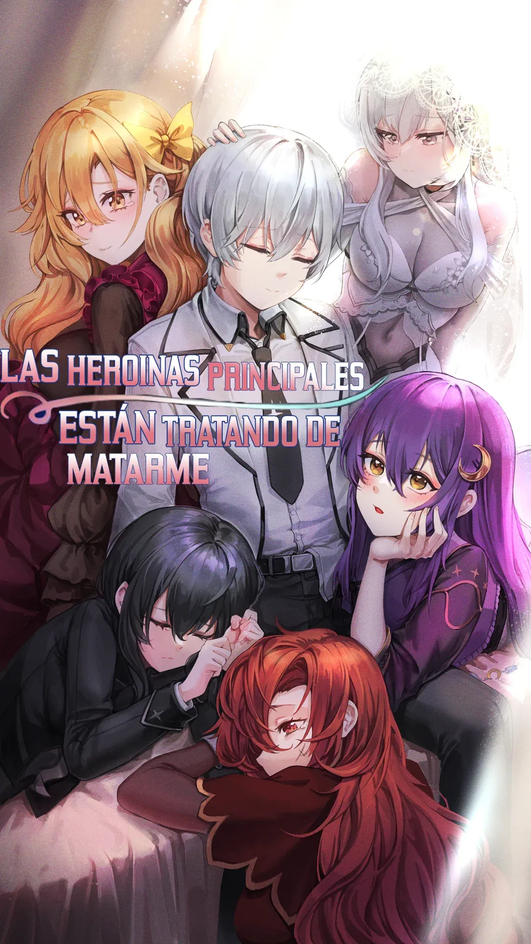 Portada de Las Heroínas Principales Están Tratando de Matarme